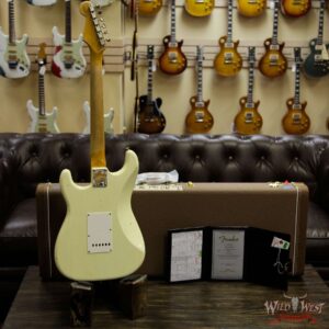 Fender Custom Shop 1961 Stratocaster Journeyman Relic w/ Dirty Neck AAA Rosewood Slab Fingerboard Vintage White - Image 14