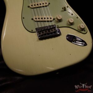 Fender Custom Shop 1961 Stratocaster Journeyman Relic w/ Dirty Neck AAA Rosewood Slab Fingerboard Vintage White - Image 13