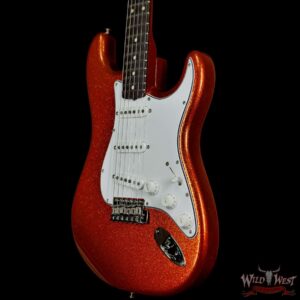 Fender Custom Shop 1961 Stratocaster NOS Hand-Wound Pickups Matching Color Neck Orange Sparkle - Image 2