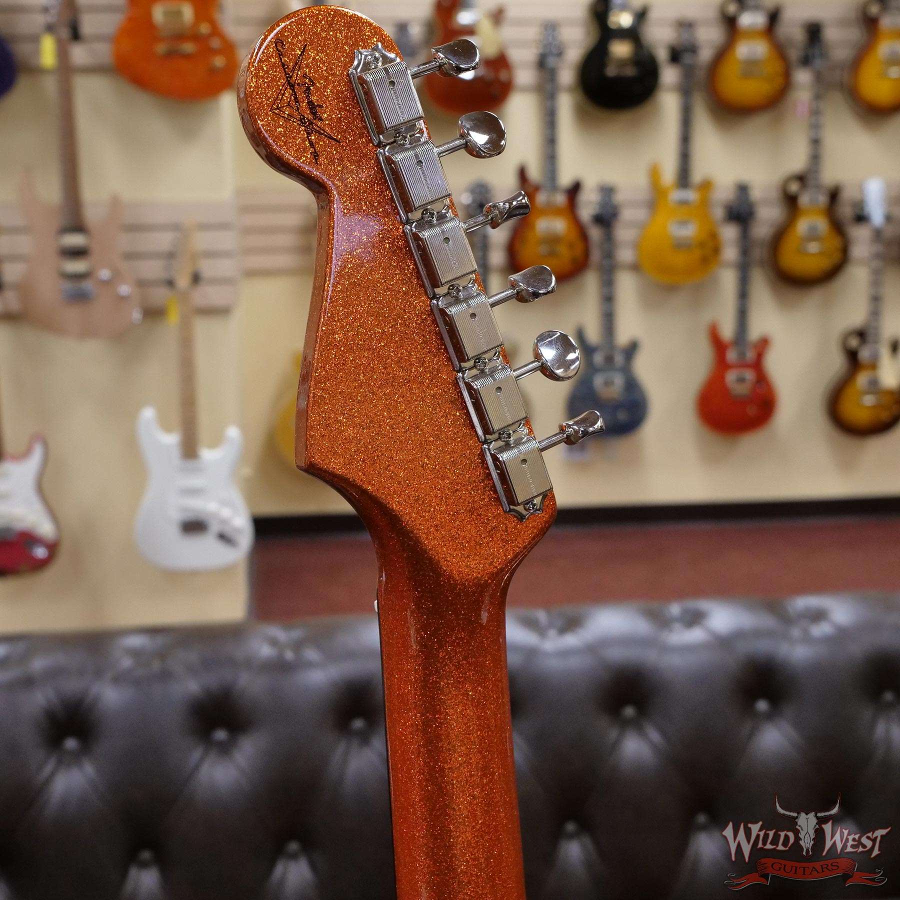 fendercs-1961stratnos-orangesparkle-r111202-d5__wwg.jpg Fender Custom Shop 1961 Stratocaster NOS Hand-Wound Pickups Matching Color Neck Orange Sparkle - Image 10