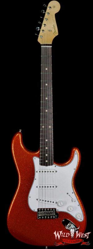 Fender Custom Shop 1961 Stratocaster NOS Hand-Wound Pickups Matching Color Neck Orange Sparkle