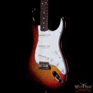 Fender Custom Shop 1961 Stratocaster NOS Hand-Wound Pickups Matching Color Neck 3 Tone Sunburst Sparkle - Image 2