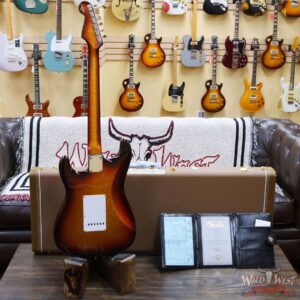 Fender Custom Shop 1961 Stratocaster NOS Hand-Wound Pickups Matching Color Neck 3 Tone Sunburst Sparkle - Image 9