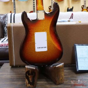 Fender Custom Shop 1961 Stratocaster NOS Hand-Wound Pickups Matching Color Neck 3 Tone Sunburst Sparkle - Image 11