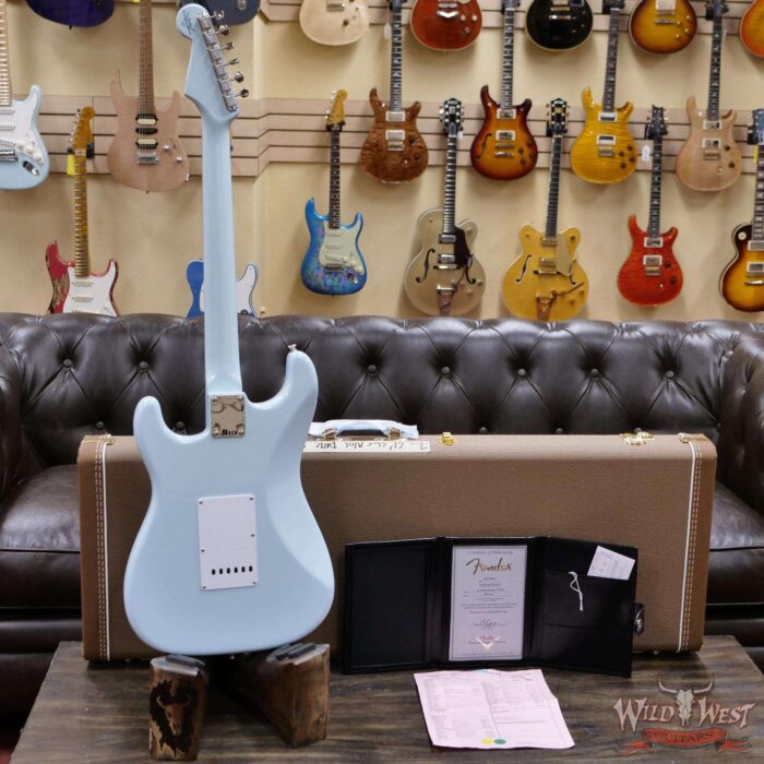 Fender Custom Shop 1961 Stratocaster NOS Hand-Wound Pickups Matching Color Neck Sonic Blue - Image 9
