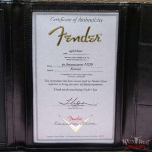 Fender Custom Shop 1961 Stratocaster NOS Hand-Wound Pickups Matching Color Neck Sonic Blue - Image 12