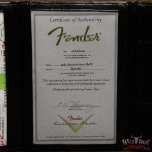 Fender Custom Shop 1961 Stratocaster Relic AAA Rosewood Fingerboard 3 Tone Sunburst - Image 15