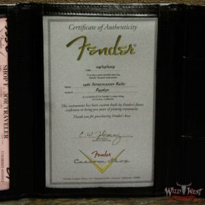Fender Custom Shop 1961 Stratocaster Relic with AAA Rosewood Slab Fingerboard Fiesta Red - Image 11