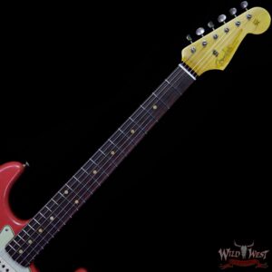 Fender Custom Shop 1961 Stratocaster Relic with AAA Rosewood Slab Fingerboard Fiesta Red - Image 8