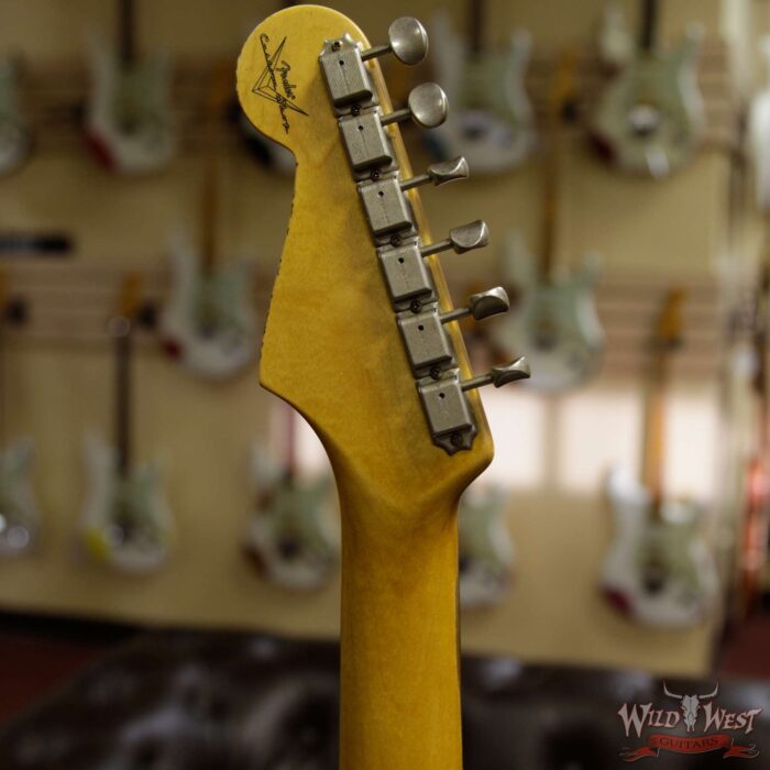Fender Custom Shop 1961 Stratocaster Relic AAA Rosewood Fingerboard Fiesta Red - Image 9