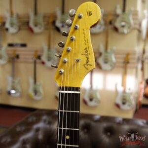 Fender Custom Shop 1961 Stratocaster Relic AAA Rosewood Fingerboard Fiesta Red - Image 7