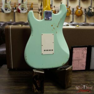 Fender Custom Shop 1961 Stratocaster Relic with AAA Rosewood Slab Fingerboard Surf Green - Image 15