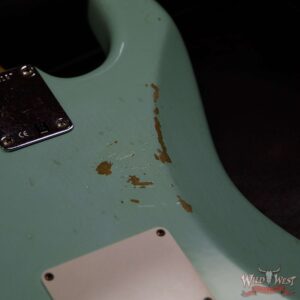 Fender Custom Shop 1961 Stratocaster Relic with AAA Rosewood Slab Fingerboard Surf Green - Image 16