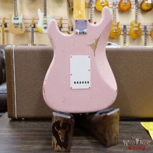 Fender Custom Shop 1961 Stratocaster Relic AAA Rosewood Slab Board with Maple Neck Shell Pink - Image 11