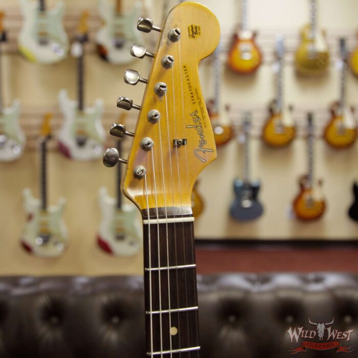 Fender Custom Shop 1961 Stratocaster Heavy Relic AAA Rosewood Slab Fingerboard Surf Green - Image 7