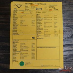 Fender Custom Shop 1961 Stratocaster Relic AAA Rosewood Slab Board with Maple Neck Sonic Blue - Image 13