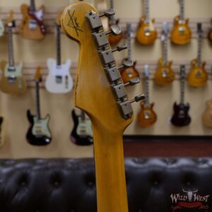 Fender Custom Shop 1961 Stratocaster Relic AAA Rosewood Slab Board with Maple Neck Sonic Blue - Image 10