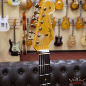 Fender Custom Shop 1961 Stratocaster Relic AAA Rosewood Slab Board with Maple Neck Sonic Blue - Image 7