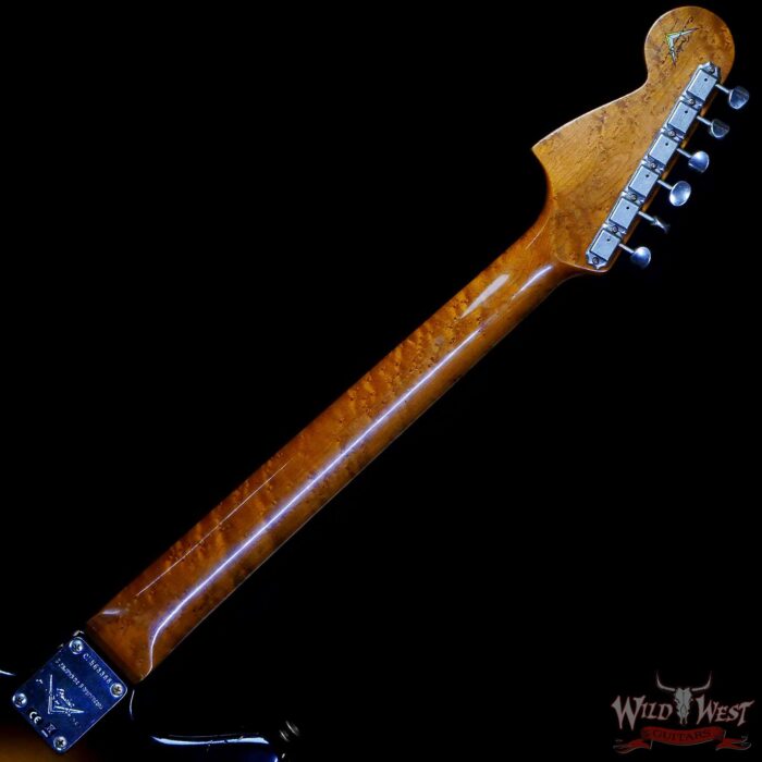 Fender Custom Shop Limited Edition 1962 Roasted Jaguar Relic Wide Fade 2 Tone Sunburst - Image 5