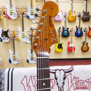 Fender Custom Shop Limited Edition 1962 Roasted Jaguar Relic Wide Fade 2 Tone Sunburst - Image 7