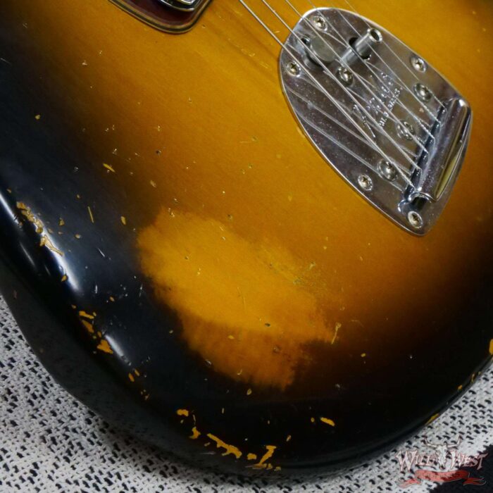Fender Custom Shop Limited Edition 1962 Roasted Jaguar Relic Wide Fade 2 Tone Sunburst - Image 9
