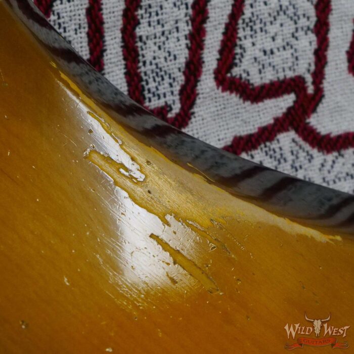 Fender Custom Shop Limited Edition 1962 Roasted Jaguar Relic Wide Fade 2 Tone Sunburst - Image 13