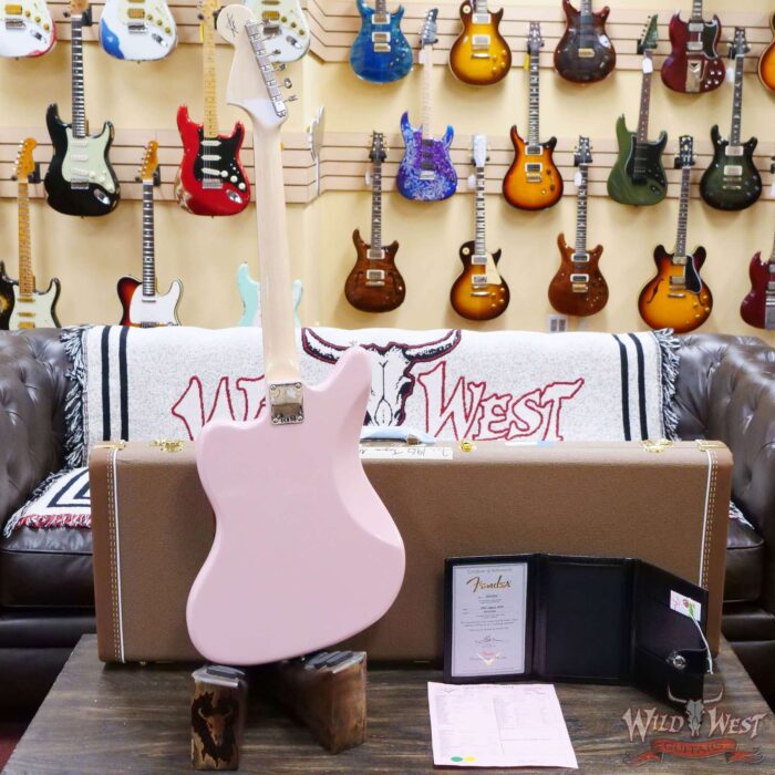 Fender Custom Shop 1962 Jaguar Rosewood Fingerboard NOS Shell Pink - Image 9