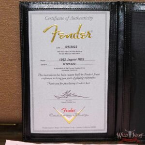 Fender Custom Shop 1962 Jaguar Rosewood Fingerboard NOS Shell Pink - Image 12