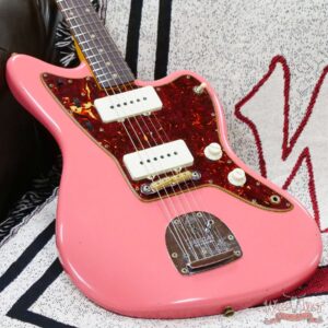 Fender Custom Shop Time Machine 1962 Jazzmaster Hand-Wound Journeyman Relic Super Faded Aged Fiesta Red - Image 8