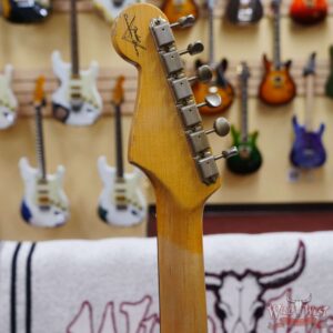 Fender Custom Shop 1962 Stratocaster Hand-Wound Pickups AAA Dark Rosewood Slab Board Heavy Relic Black - Image 10