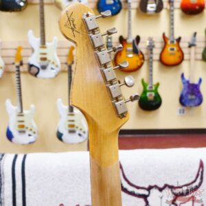 Fender Custom Shop 1962 Stratocaster Hand-Wound Pickups AAA Dark Rosewood Slab Board Heavy Relic Black - Image 10