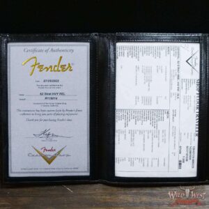 Fender Custom Shop 1962 Stratocaster Hand-Wound Pickups AAA Dark Rosewood Slab Board Heavy Relic Black - Image 13