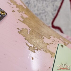 Fender Custom Shop 1962 Stratocaster Hand-Wound Pickups AAA Dark Rosewood Slab Board Heavy Relic Shell Pink - Image 12