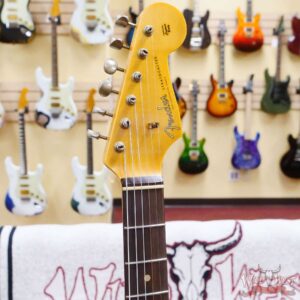 Fender Custom Shop 1962 Stratocaster Hand-Wound Pickups AAA Dark Rosewood Slab Board Relic Shell Pink - Image 7