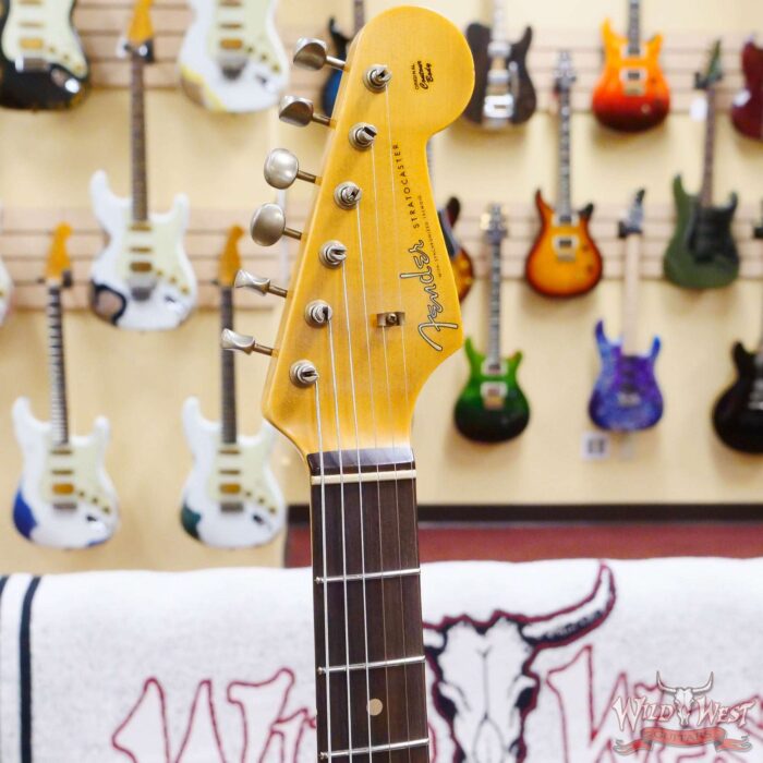 Fender Custom Shop 1962 Stratocaster Hand-Wound Pickups AAA Dark Rosewood Slab Board Relic Shell Pink - Image 7