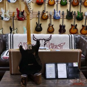 Fender Custom Shop 1962 Stratocaster Hardtail Hand-Wound Pickups AAA Dark Rosewood Slab Board Relic Black 6.90 LBS - Image 9