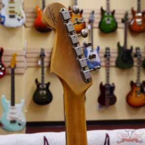 Fender Custom Shop 1962 Stratocaster Hardtail Hand-Wound Pickups AAA Dark Rosewood Slab Board Relic Black 6.90 LBS - Image 10