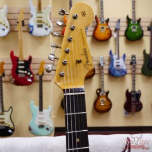 Fender Custom Shop 1962 Stratocaster Hardtail Hand-Wound Pickups AAA Dark Rosewood Slab Board Relic Surf Green 6.95 LBS - Image 7