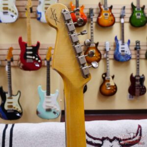 Fender Custom Shop 1962 Stratocaster Hardtail Hand-Wound Pickups AAA Dark Rosewood Slab Board Relic Shell Pink - Image 10