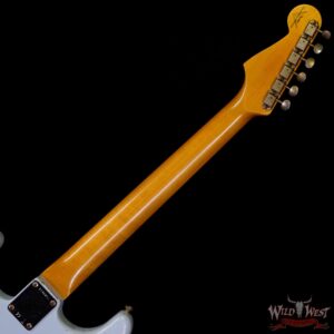 Fender Custom Shop 1962 Stratocaster Relic AAA Rosewood Board with Quartersawn Maple Neck Aged Sonic Blue - Image 5