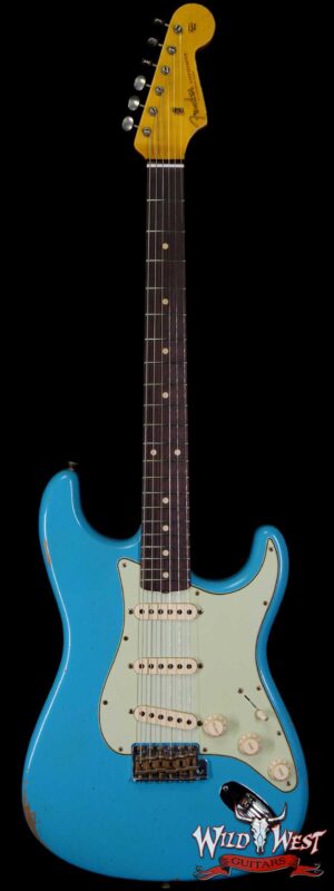 Fender Custom Shop 1962 Stratocaster Relic AAA Rosewood Board with Quartersawn Maple Neck Taos Turquoise