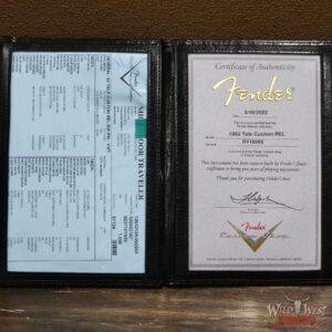 Fender Custom Shop 1962 Telecaster Custom Rosewood Slab Board Hand-Wound Pickups Relic Vintage White - Image 14