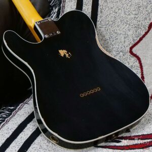 Fender Custom Shop 1962 Telecaster Custom Rosewood Slab Board Hand-Wound Pickups Relic Black - Image 11