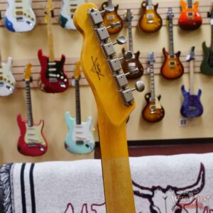 Fender Custom Shop 1962 Telecaster Custom Rosewood Slab Board Hand-Wound Pickups Heavy Relic Fiesta Red 7.30 lbs - Image 11