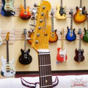 Fender Custom Shop 1962 Telecaster Custom Rosewood Slab Board Hand-Wound Pickups Heavy Relic Vintage White - Image 7