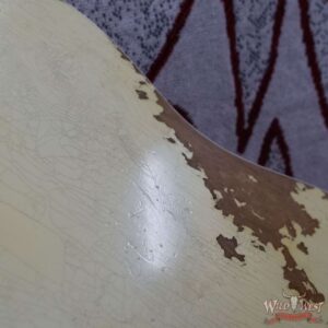 Fender Custom Shop 1962 Telecaster Custom Rosewood Slab Board Hand-Wound Pickups Heavy Relic Vintage White - Image 12