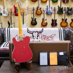 Fender Custom Shop 1962 Telecaster Custom Rosewood Slab Board Hand-Wound Pickups Relic Fiesta Red 7.10 lbs - Image 9
