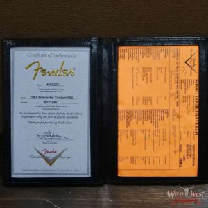 Fender Custom Shop 1962 Telecaster Custom Rosewood Slab Board Hand-Wound Pickups Relic Fiesta Red 7.10 lbs - Image 12