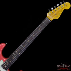 Fender Custom Shop 1963 Stratocaster Journeyman Relic with Dirty Neck AAA Rosewood Board Fiesta Red - Image 8