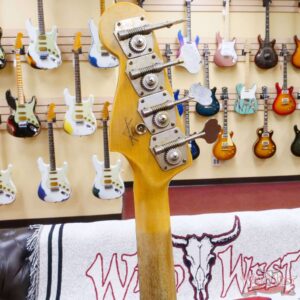 Fender Custom Shop 1963 P-Bass Precision Bass Hand-Wound Pickup Journeyman Relic Aged Fiesta Red - Image 10
